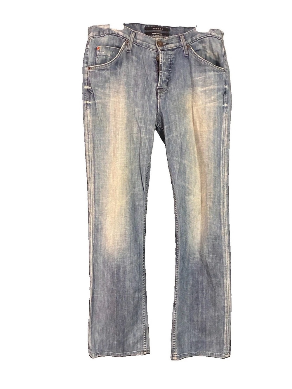 Hudson Jeans 34 Mens Straight Button Fly USA Made